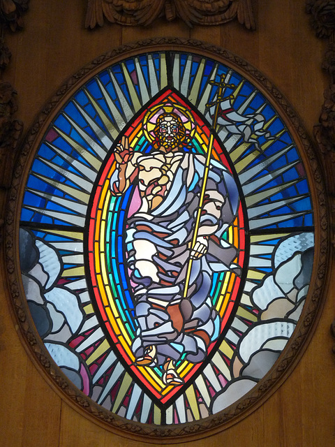 St Bride's Church- Stained Glass Panel