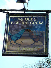 'Ye Olde Fighting Cocks'