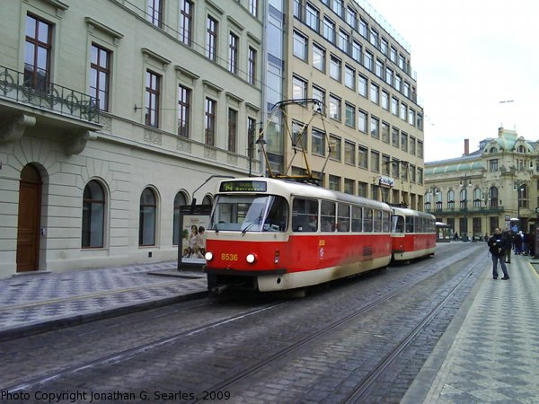 DPP #8536 at Namesti Republiky, Prague, CZ, 2009