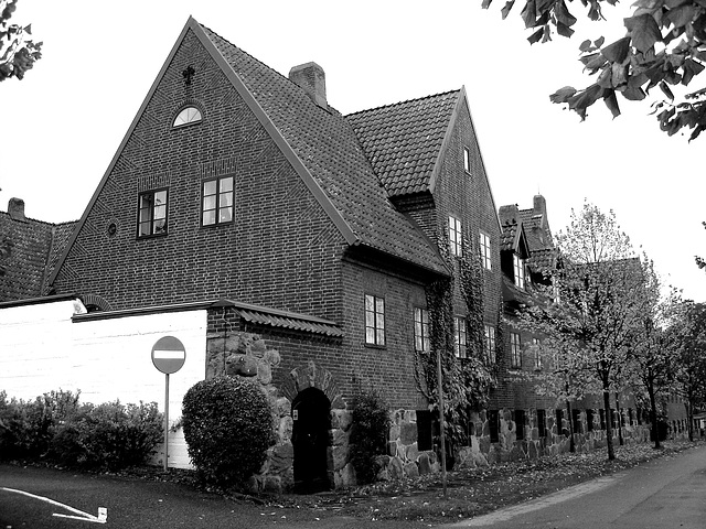 Maison  Skanegarden house - Båstad / Suède - Sweden.  21-10-2008  -  N & B