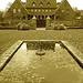 Noblesse architecturale /  Castle style building- - Båstad.  Suède / Sweden - 21-10-2008 - Sepia