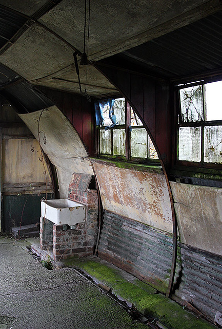 Hut interior