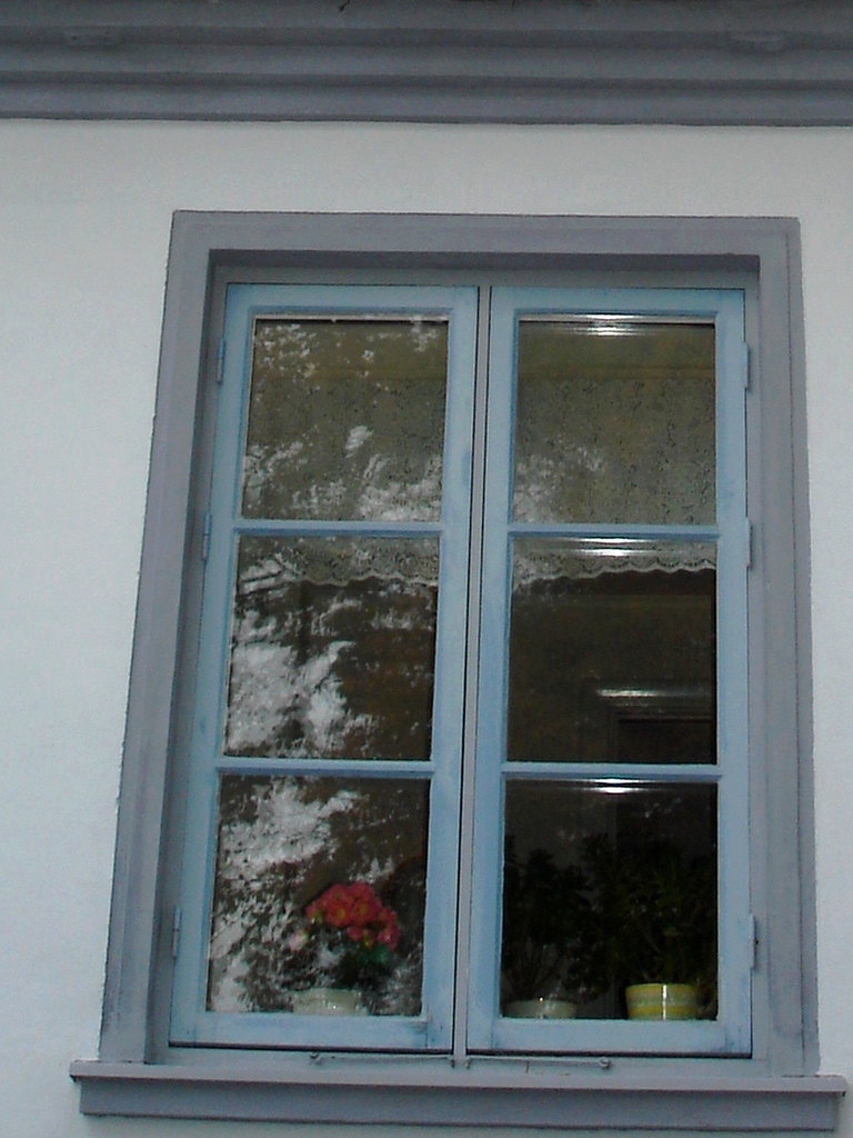 Maison aux fenêtres reflectives / Windows reflections house - Båstad /  Suède - Sweden.   21-10-2008