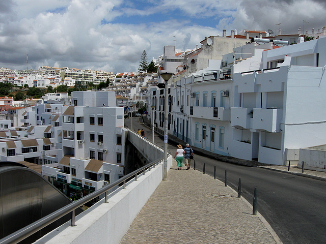 Algarve, Albufeira, the upper city