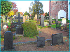 Cimetière de Båstad  /   Båstad  cemetery - Suède / Sweden - 22 octobre 2008