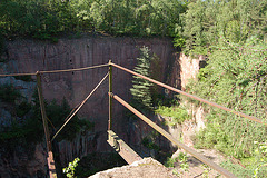 angulo ĉe abismo