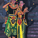 Rama and Sita at the Kecak dancing