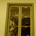 Maison aux fenêtres reflectives / Windows reflections house - Båstad /  Suède - Sweden.   21-10-2008  - Sepiatisée
