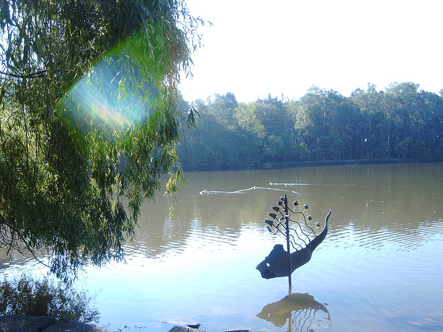 Rast am kleinen See