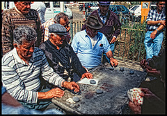 the paviour is missing some gravel........ the paviour is missing some gravel........