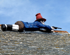 Sniper on the Roof of the 'Admiral Benbow'