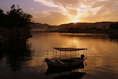 Sunset in Aswan