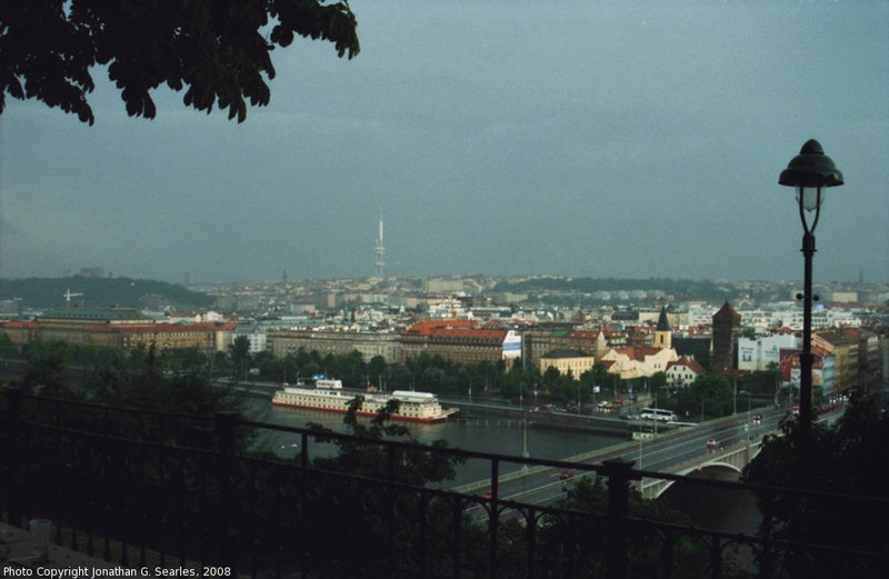 Prague From Letna Beer Garden, Prague, CZ, 2008