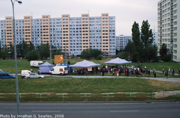 Outdoor Football (Soccer) Party In Sidliste Haje, Prague, CZ, 2008