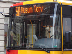 5A Husum Torv yellow danish bus -  Copenhagen /   October 19th 2008