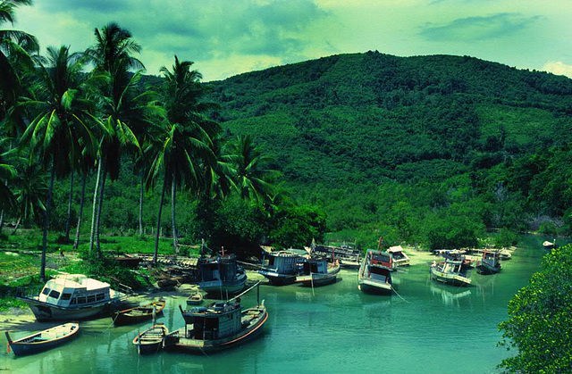 Near Tap Lamu in Phang Nga province 1987