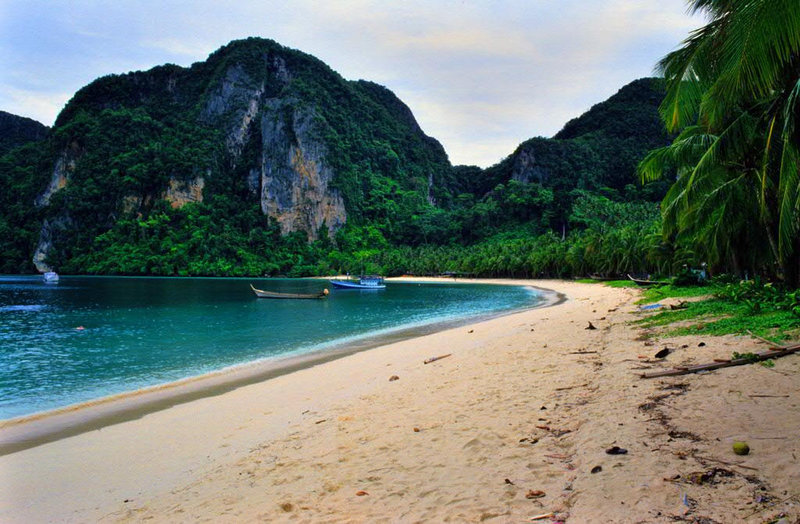 Koh Phi Phi Don at Krabi province 1987