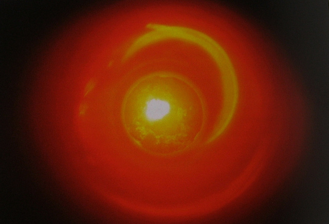 Sun-like combustion of a sample for radiocarbon dating