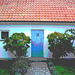 La maison à la porte bleue - Blue door house -  Båstad /  Suède - Sweden.  21-10-08  Postérisée