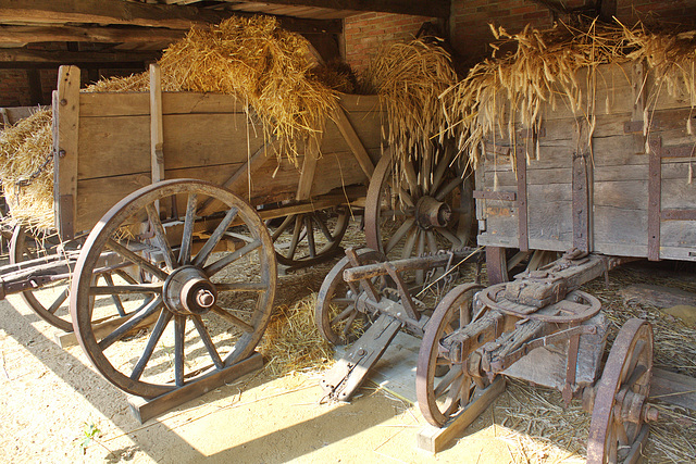 Wagen in der Remise