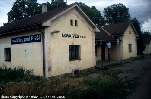 Nadrazi Nova Ves pod Plesi, Nova Ves pod Plesi, Bohemia (CZ), 2008