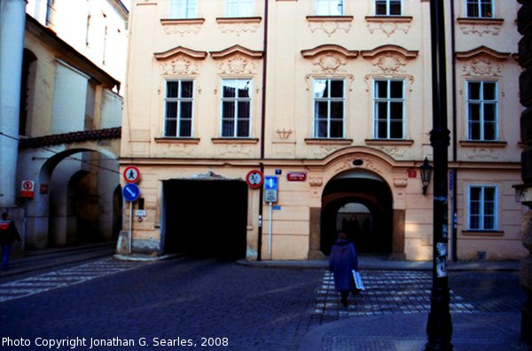 Tunnels Near Malostranske Namesti, High Saturation Version, Prague, CZ, 2008