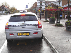 Overby's taxi -  Båstad  /  Suède - Sweden.  21-10-2008