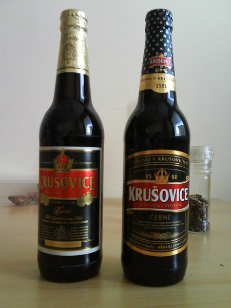 Krusovice Cheesy Label Change, 2009 Krusovice Cheesy Label Change, 2009
