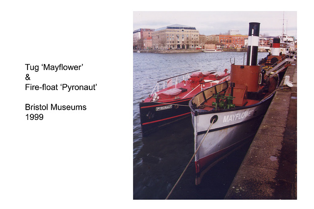 Tug Mayflower & Firefloat Pyronaut - Bristol  -1999