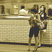 Annick pEgOrarO /  Pour Léo - Talons en gare de Tôkyô /  High-heeled Ladies at the Tokyo train station / Sepia