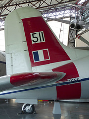 Tail of Handley Page Hastings T.5 TG511