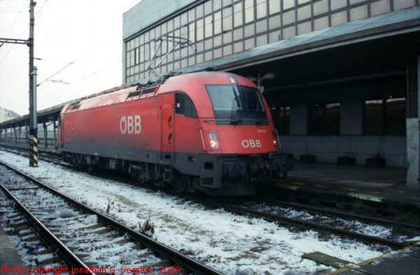 OBB #1216237 at Nadrazi Holesovice, Prague, CZ, 2009