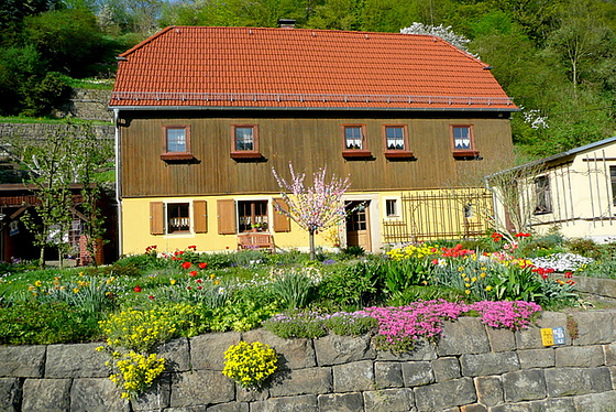 Ein gut restauriertes Haus an meiner Straße