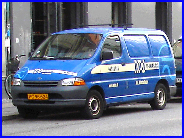 Camion bleu APJ  - Copenhague  / 20 octobre 2008