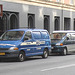 Camion bleu APJ blue truck - Copenhague  / 20 octobre 2008