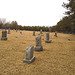 Mountain view cemetery. Saranac lake area.  NY. USA . March 29th 2009