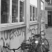 Graffitis Cykler et vélos / Cykler graffitis and bikes -  Copenhague  /   20-10-2008 -  B & W