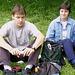 2003-05-17 02 Domholzschänke, Jörg kaj Petra