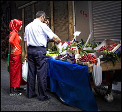 the cherry woman.....