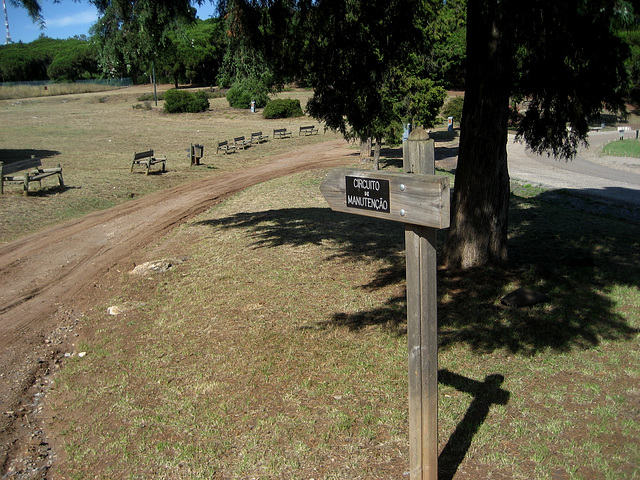 Lisboa, Park of Monsanto, body maintenance circuit