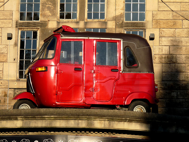 Grounded Tuk-Tuk