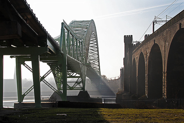 Runcorn bridges