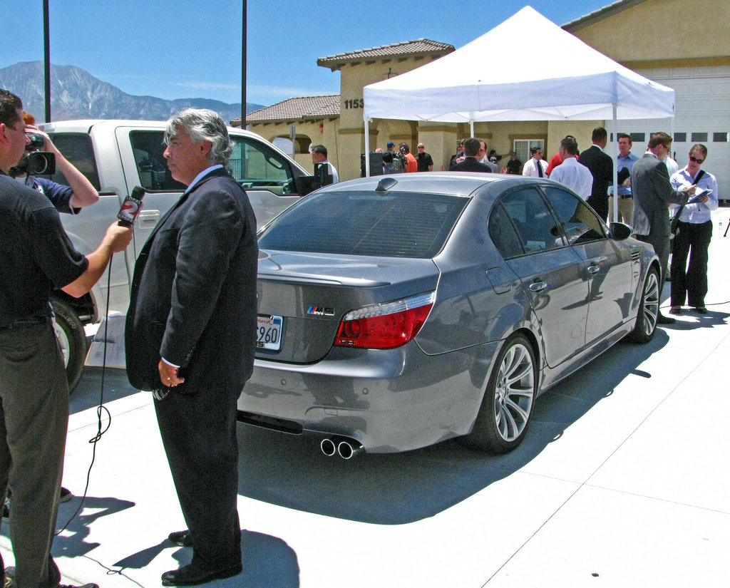 DHS Operation Falling Sun 2 - D.A. Rod Pacheco and Seized BMW (0438)