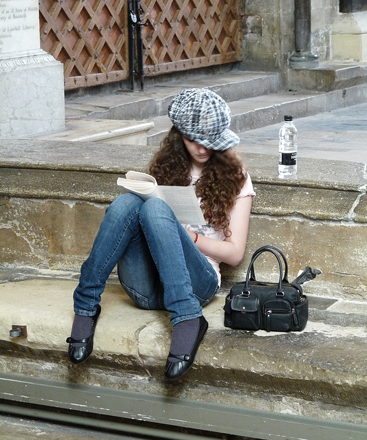 Reader in the Cathedral