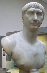 Marble Bust of Trajan