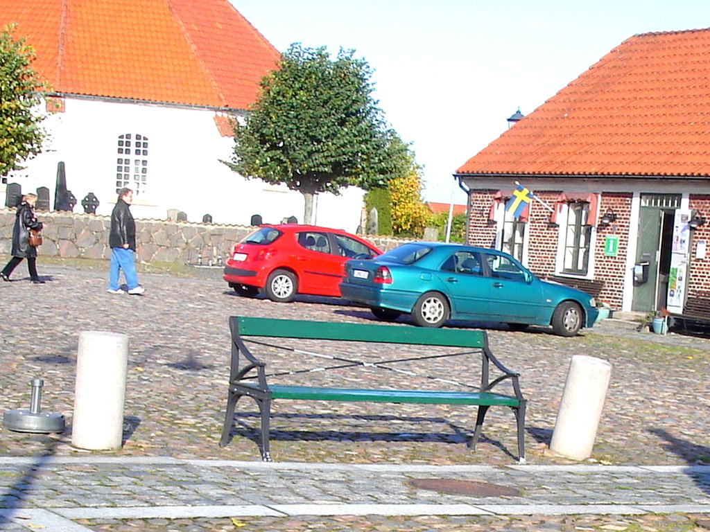 Le Banc /  The bench .  Båstad / Suède - sweden.  Octobre 2008