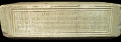 Statue Base Inscription (Roman)