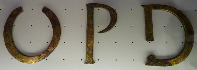 Brass Letters