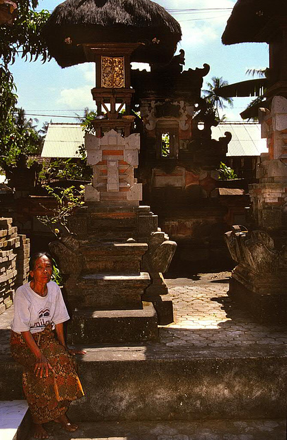 Our host on Bali