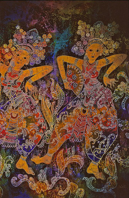 Balinese Batik painting